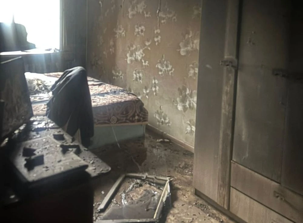 последствия пожара в квартире на школьном бульваре 3 Нижнекамск