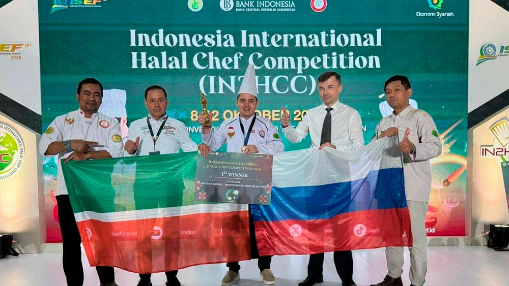 Победитель международного чемпионата шеф-поваров