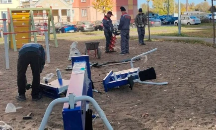 В двух микрорайонах Нижнекамска установили современные спортивные комплексы - НТР 24