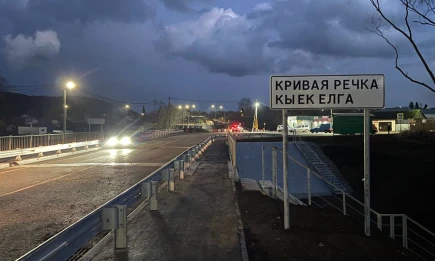 В Шереметьевке открылся мост через Кривую речку - НТР 24