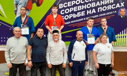 Нижнекамец стал абсолютным победителем Всероссийского турнира по борьбе на поясах - НТР 24