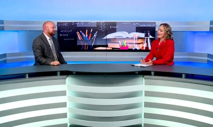 «Көн темасы» тапшыруы («Тема дня»). Гость студии - Айдар Гарифуллин - НТР 24