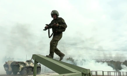 В Татарстане прошли испытания на право ношения крапового берета - НТР 24