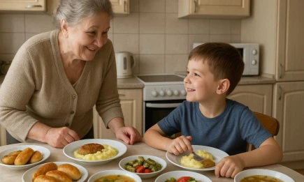 Психолог объяснила, почему бабушки стремятся откормить внуков - НТР 24