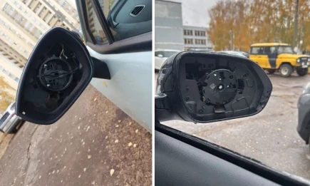 Очередное наваждение: в Нижнекамске зафиксирована массовая кража автомобильных зеркал - НТР 24