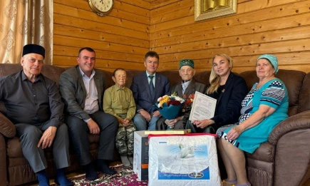 Ветерану Великой Отечественной войны Мирсаяфу Камалову исполнился 101 год - НТР 24