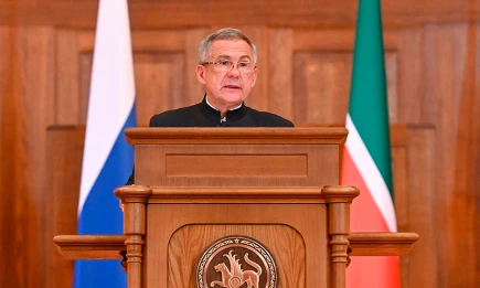 Рустам Минниханов выступит с ежегодным посланием Госсовету Татарстана 17 октября - НТР 24