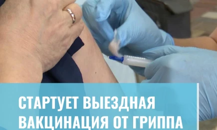 Стартует выездная вакцинация от гриппа - НТР 24