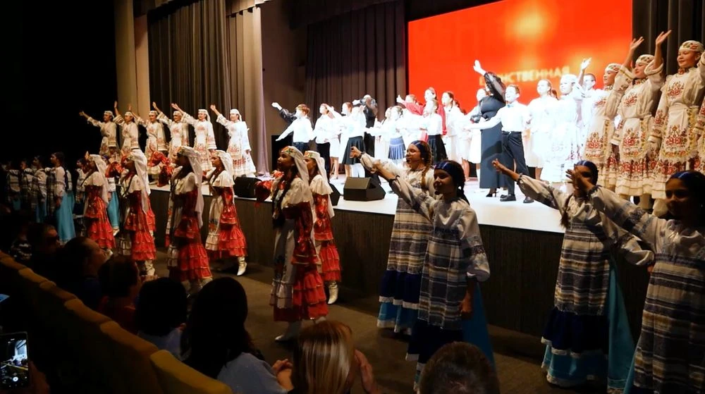 Концерт в школе «Адымнар» Нижнекамска для матерей и бабушек участников СВО