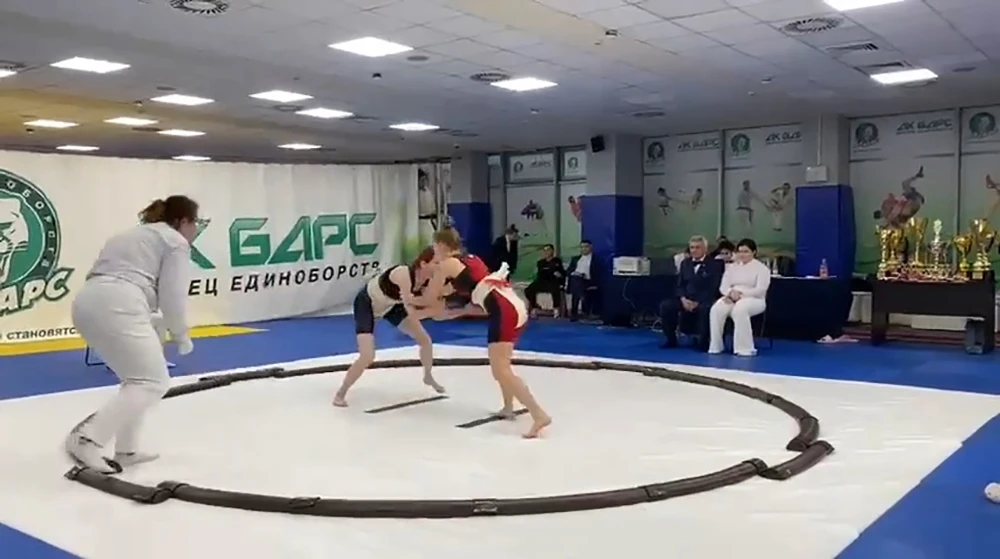 первенство и чемпионат Приволжского федерального округа по сумо в Казани