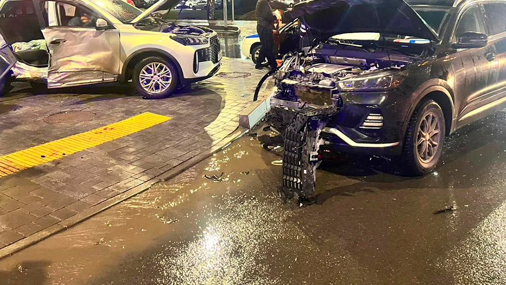 ДТП в Нижнекамске на перекрестке Юности - Тукая