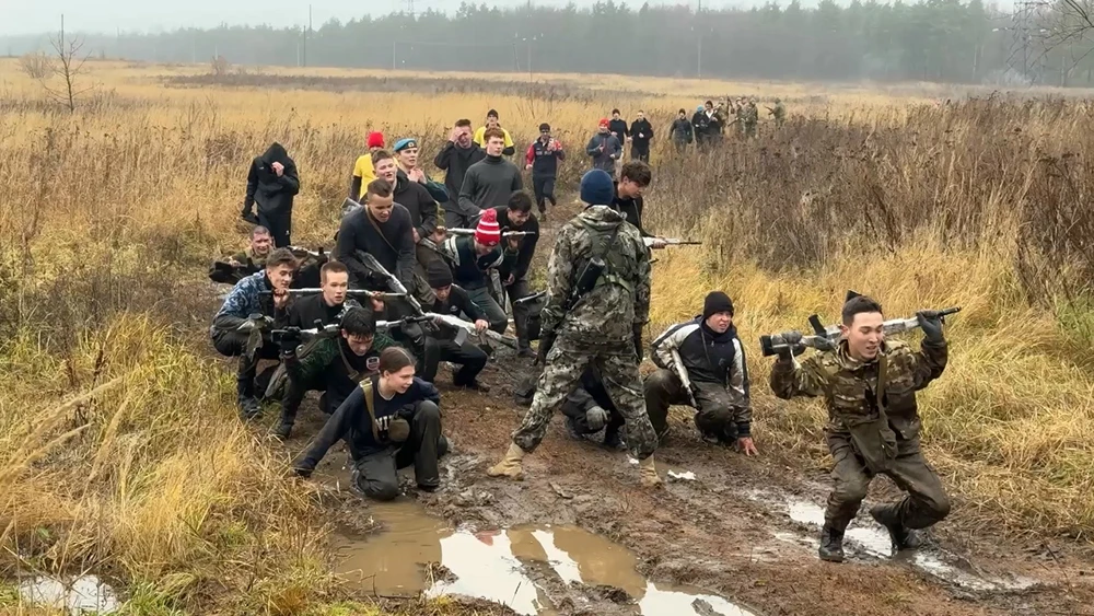 Марш-бросок «Гонка героев» в Нижнекамске ноябрь 2025 год