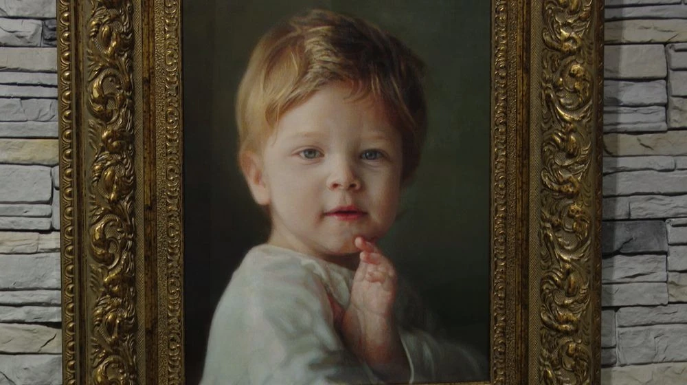 картина на выставке «Осенний вернисаж» в Нижнекамске в музее Ахсана Фатхутдинова