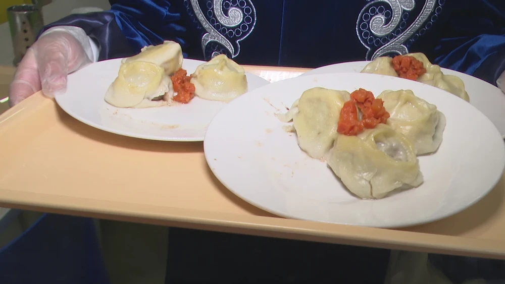 Манты - татарское национальное блюдо