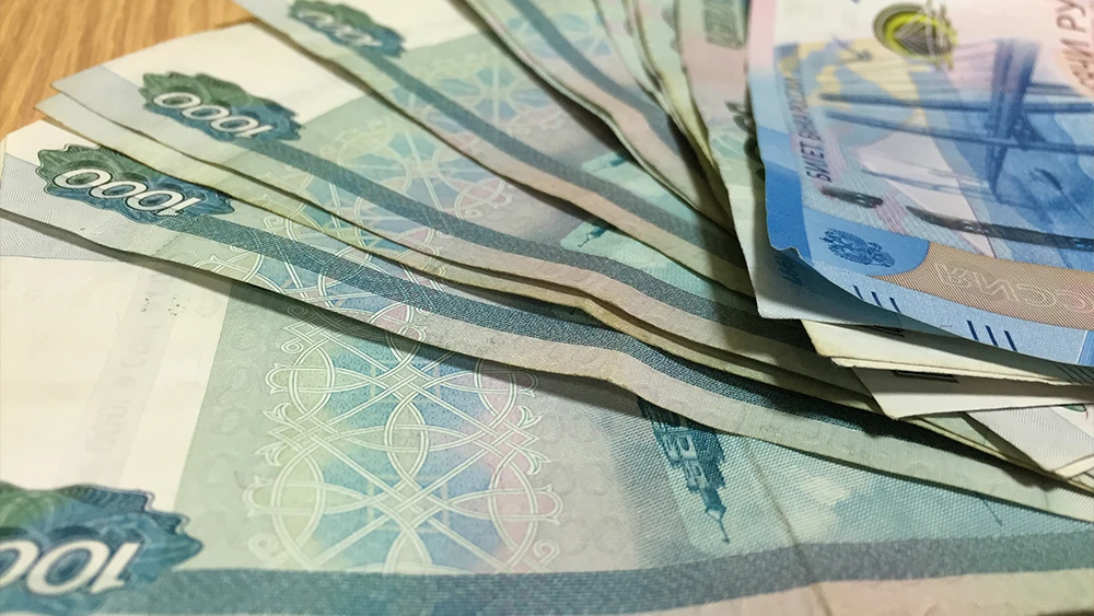 Деньги на столе