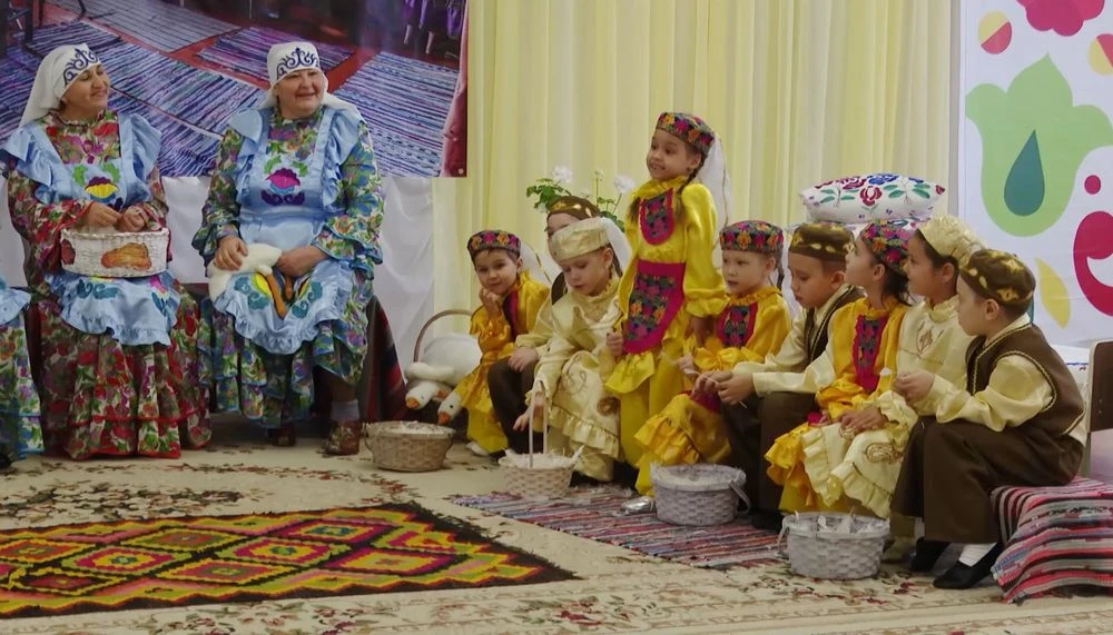 праздник «Каз омэсе» или «Гусиное перо» в нижнекамском детском саду
