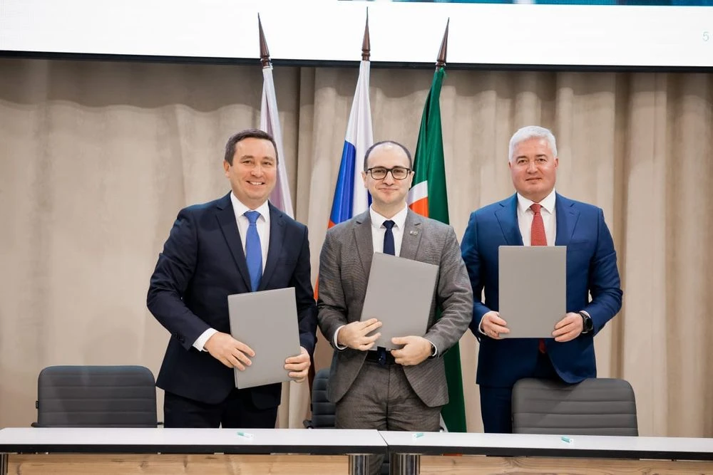 подписание соглашения «Казаньоргсинтез», «Нижнекамскнефтехим», лицей Иннополис