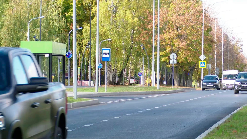 Дорога в Нижнекамске