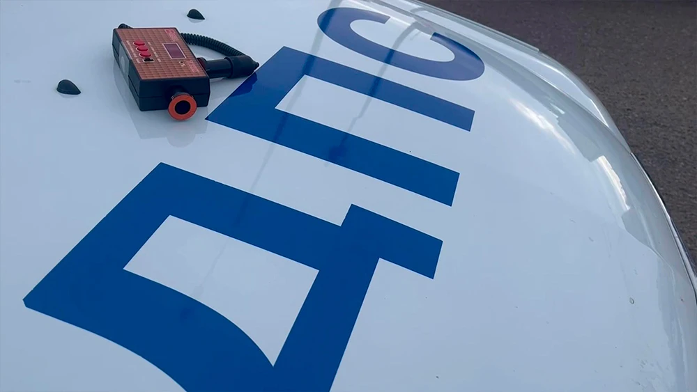 Патрульный автомобиль ДПС ГАИ Нижнекамска