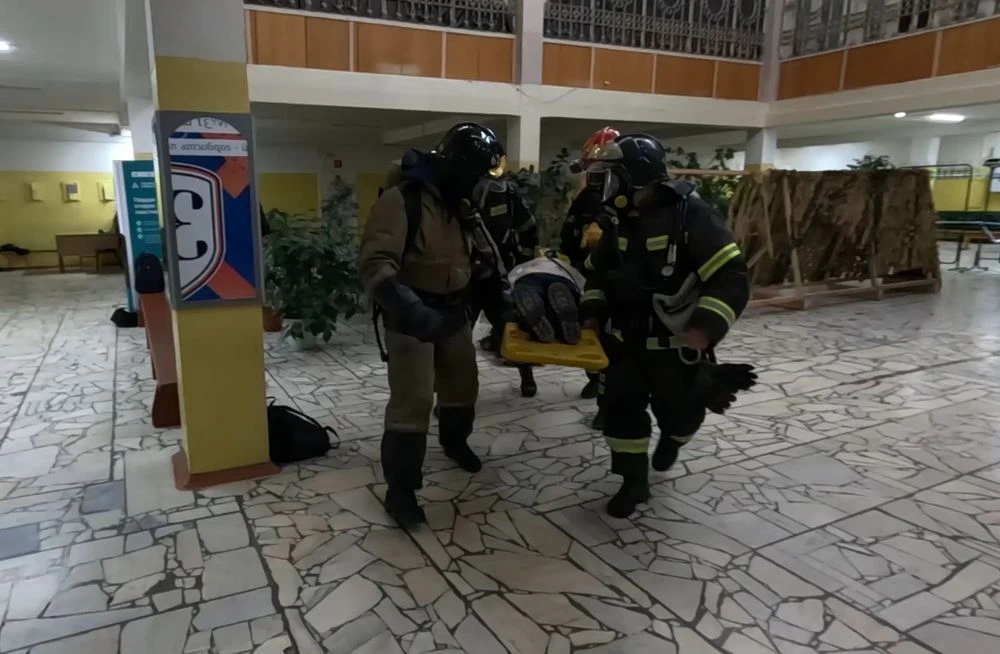 учебная эвакуация в лицее 31 Нижнекамск