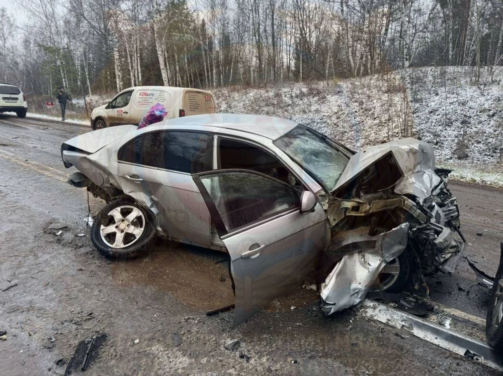 ДТП на трассе в Альметьевском районе 5 ноября