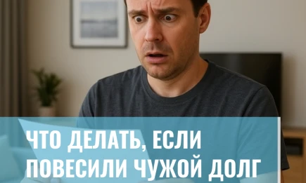 Что делать, если повесили чужой долг - НТР 24