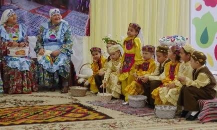 Детский сад в Нижнекамске оживил старинный татарский обряд «Каз омэсе» - НТР 24