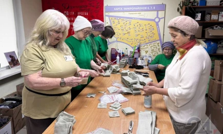 В Нижнекамске студентки «Университета третьего возраста» занялись волонтёрством - НТР 24