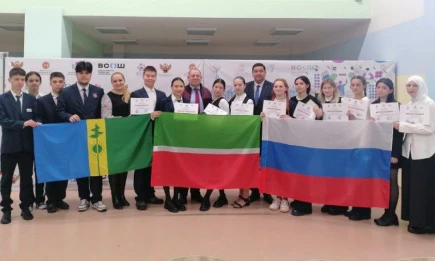 Нижнекамские школьницы стали абсолютными победителями регионального этапа олимпиады  «Софиум» - НТР 24