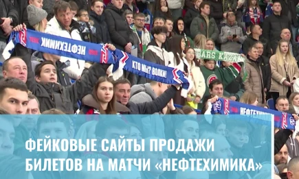 Фейковые сайты продажи билетов на матчи «Нефтехимика» - НТР 24