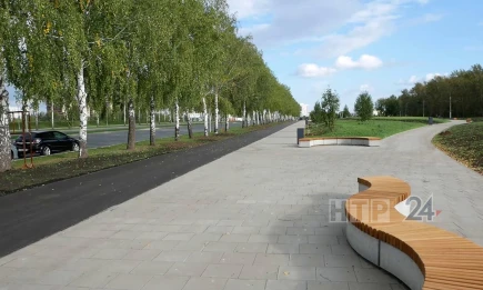 Сквер «75-летия Татнефти» в Нижнекамске