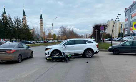 Мотоциклист пострадал в ДТП напротив «Олимпа» в Нижнекамске - НТР 24