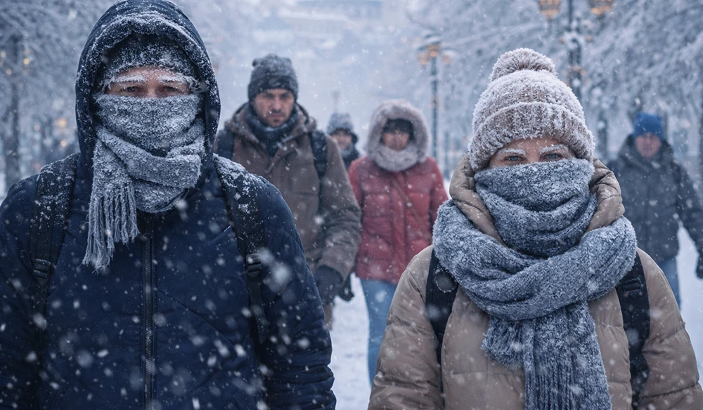 Холодный удар нового года: прогноз до -21 °C в Татарстане на 2–3 января