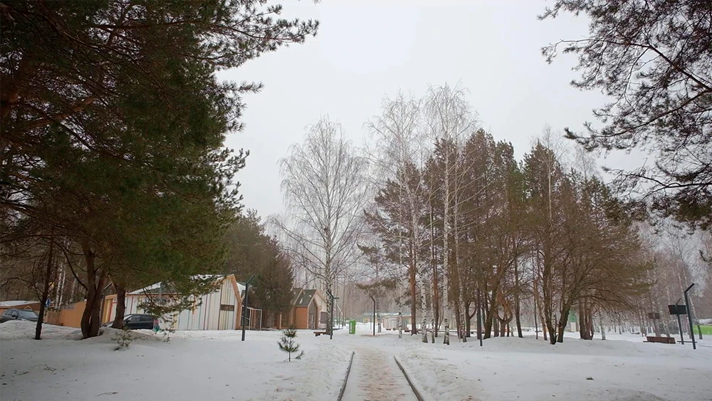 Зимний парк "Семья" в Нижнекамске