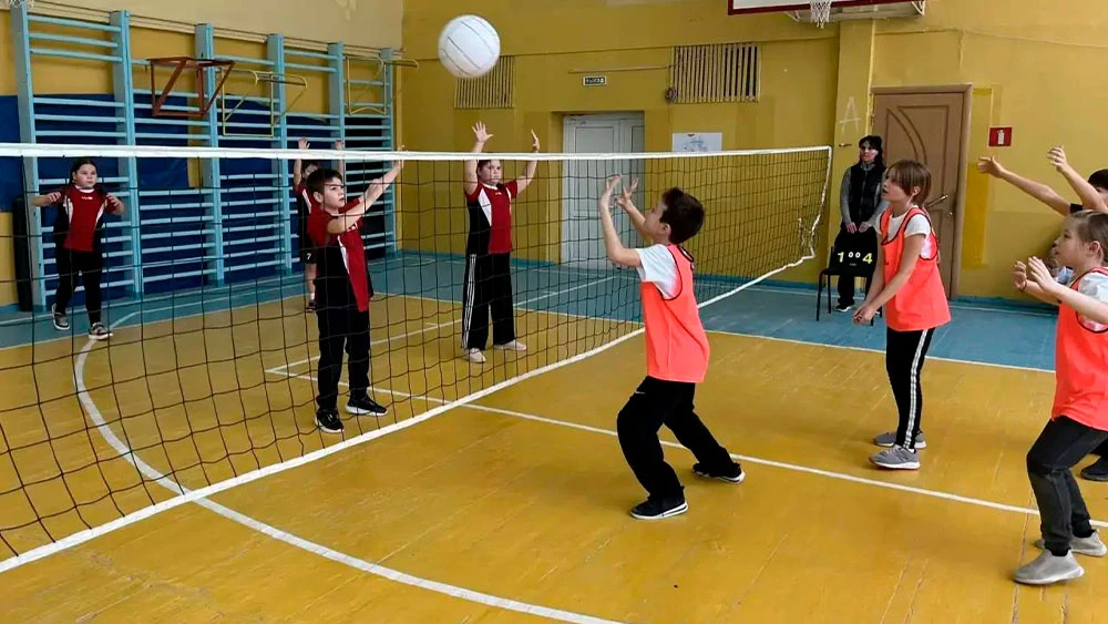 Турнир по мини-волейболу среди учащихся третьих классов