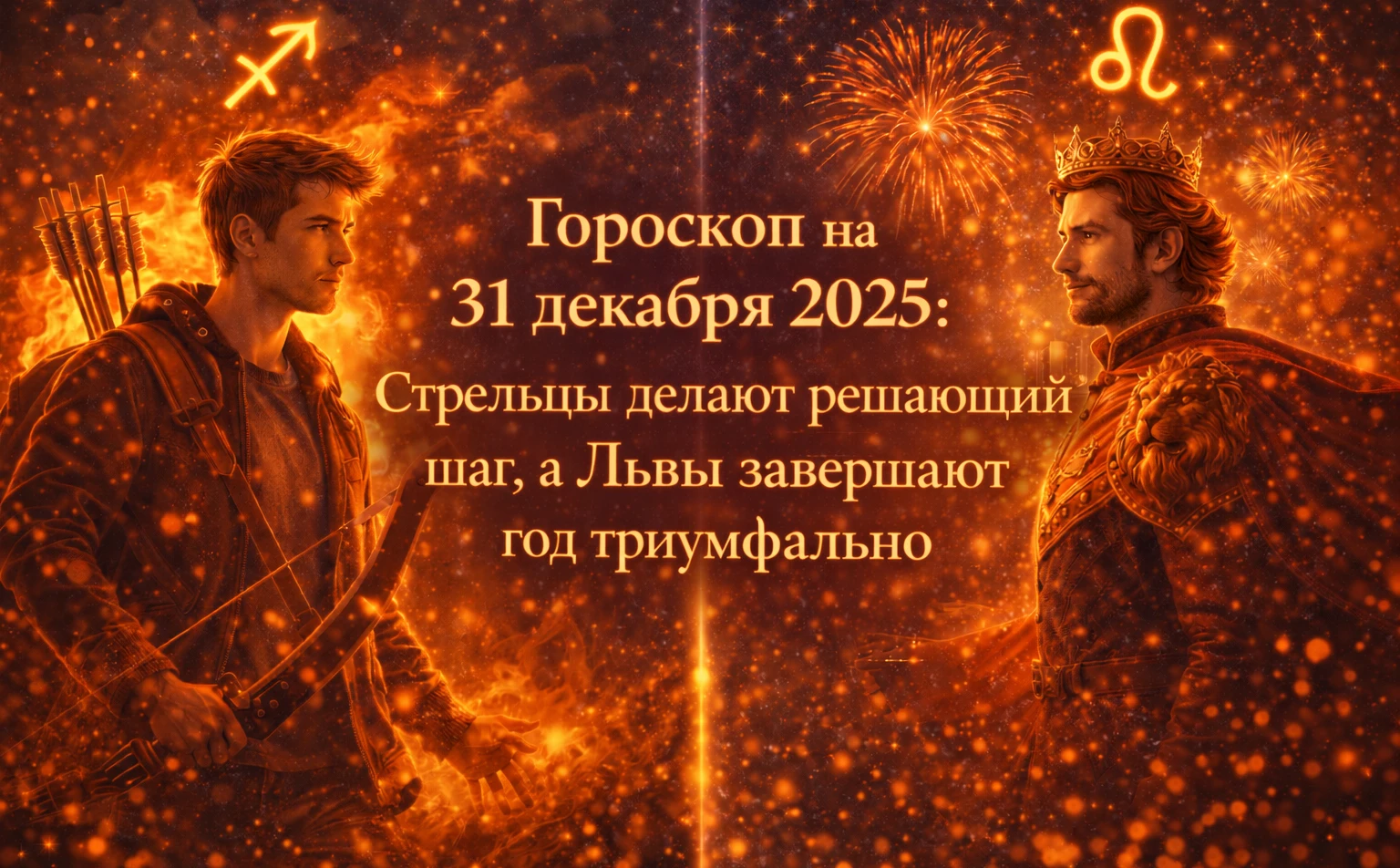 Гороскоп на 31 декабря: день подведения итогов и принятия смелых решений
