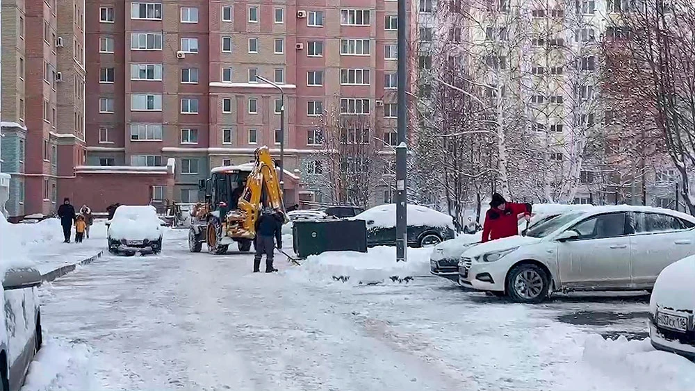 Зима в Нижнекамске