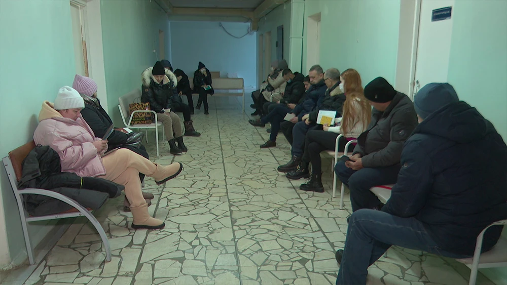 Очередь в больнице