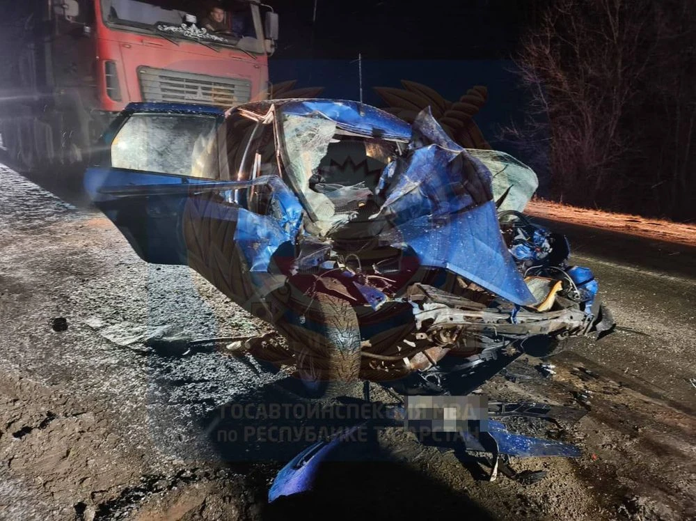 Лада после аварии