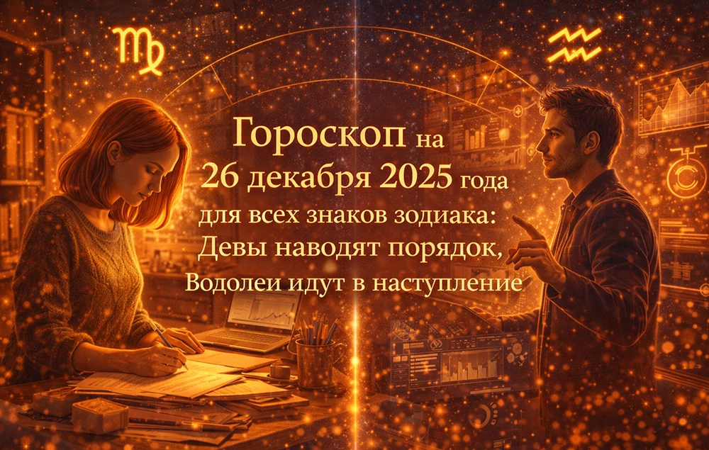 Гороскоп на сегодня — 26 декабря: старт, который давно назревал