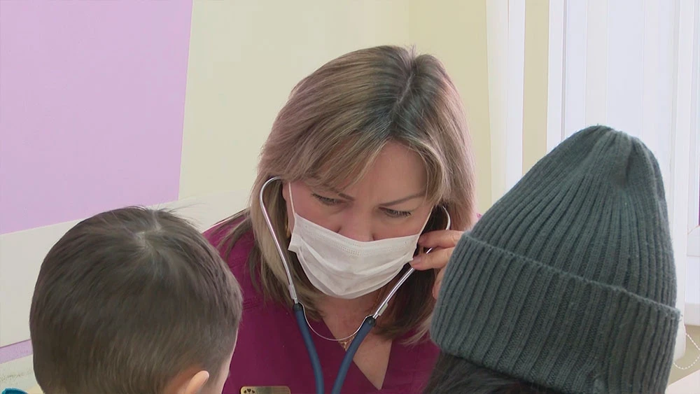 Врач в поликлинике