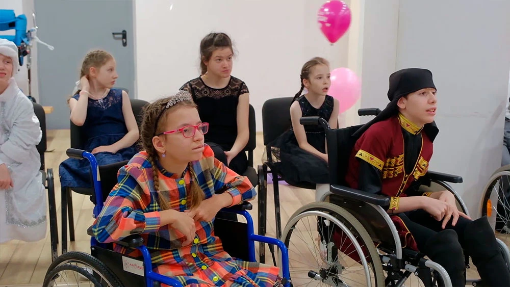 Праздник для детей в нижнекамском центре «Рубаха»