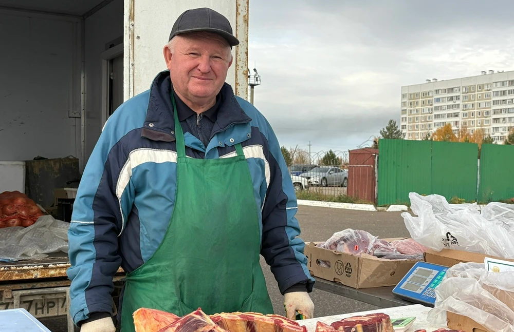 Фермер на ярмарке в Нижнекамске