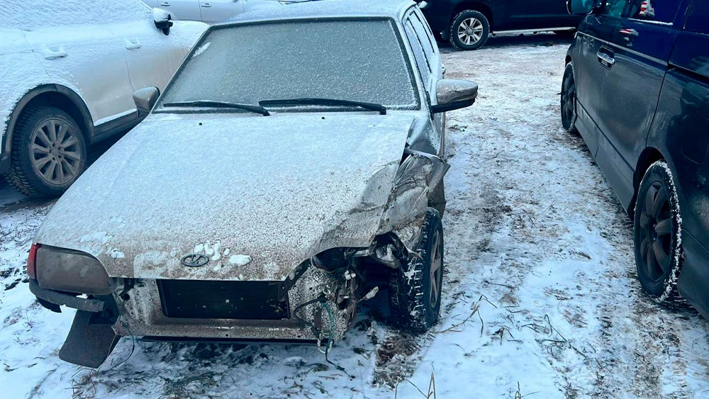 Автомобиль после аварии