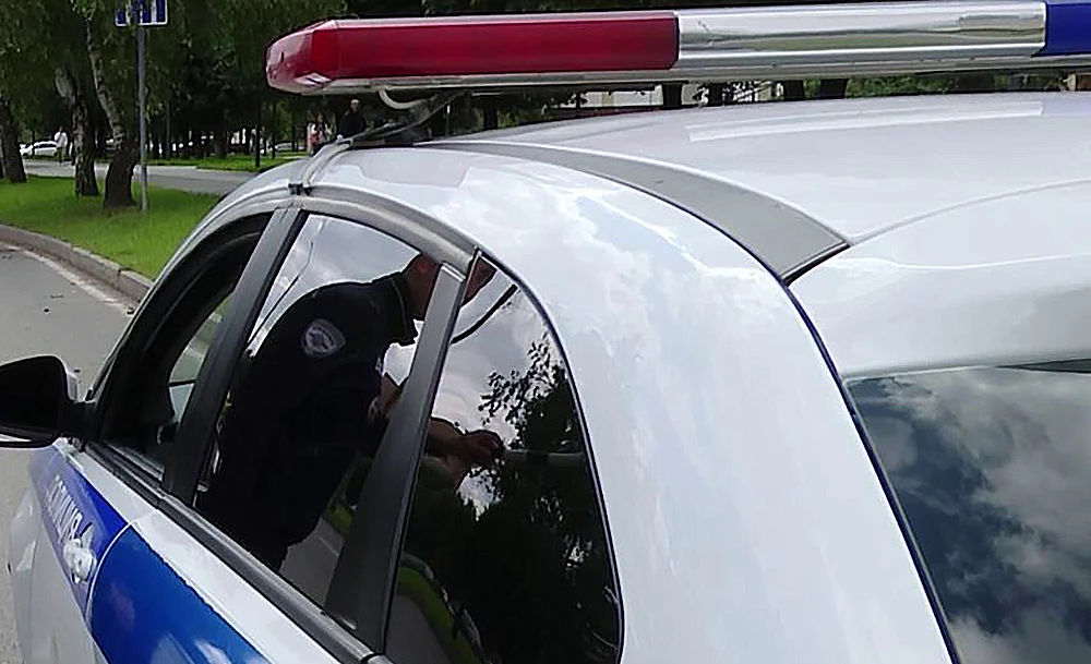 Патрульный автомобиль ДПС ГАИ Нижнекамска