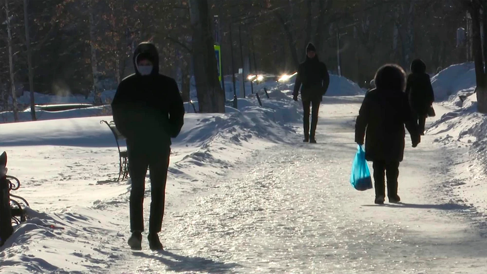 Зима в Нижнекасмке