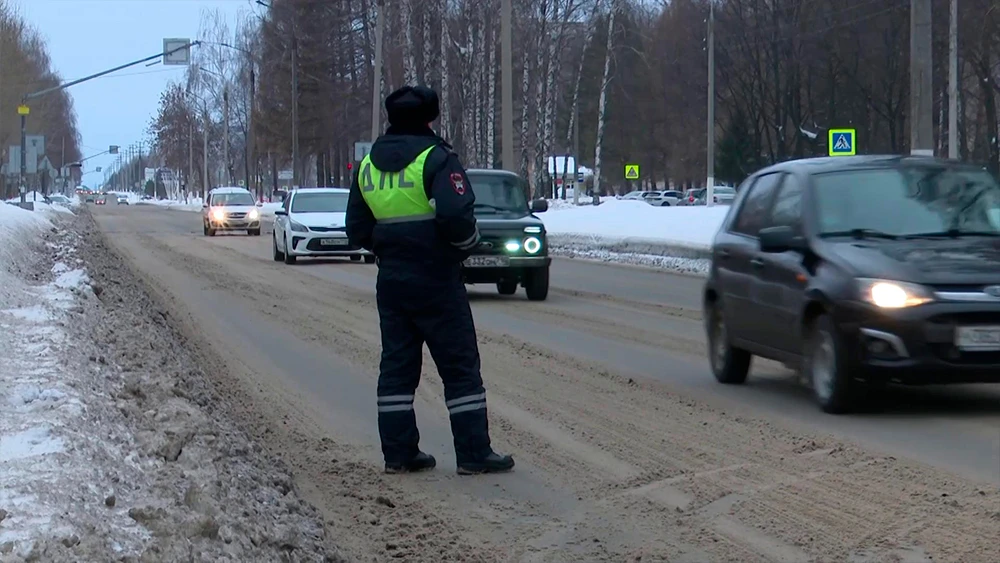 Инспектор ДПС на рейде