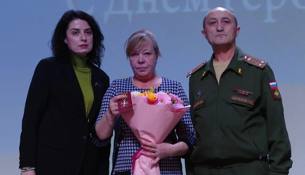 вручение посмертных наград родным погибших на СВО жителям Нижнекамска