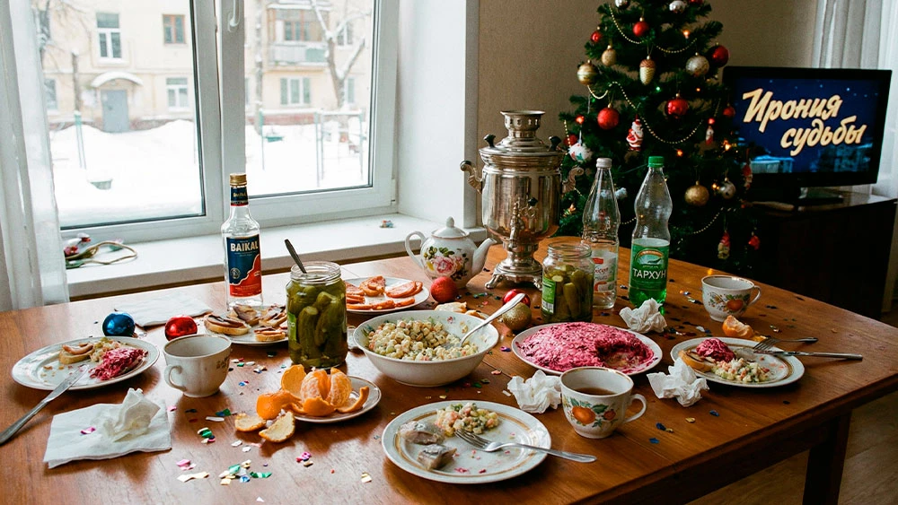 Утро после новогоднего застолья