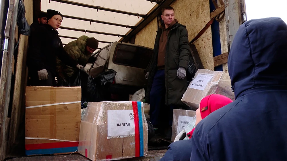 Гуманитарный груз отправляется из Нижнекамска